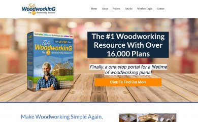 tedswoodworking.com screenshot