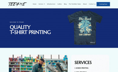 tee4me.in screenshot