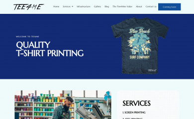 tee4me.in screenshot