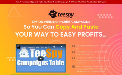 teespy.com screenshot