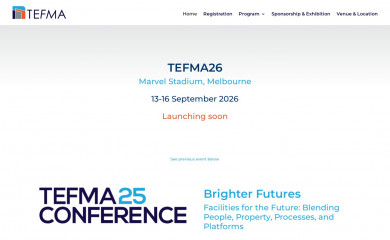tefmaconference.com screenshot
