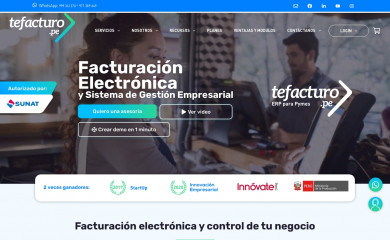 tefacturo.pe screenshot