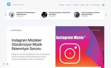 teknolojikhaber.net screenshot