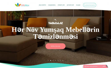 tekbizxali.az screenshot