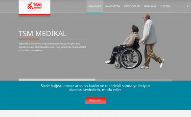 tekerleklisandalyemerkezi.com.tr screenshot