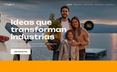 https://www.tekiagency.com/ screenshot