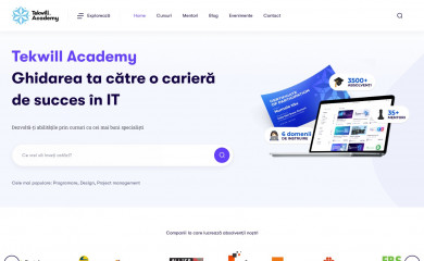 tekwillacademy.md screenshot
