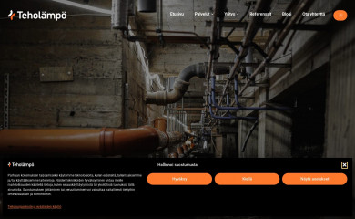 teholampo.fi screenshot