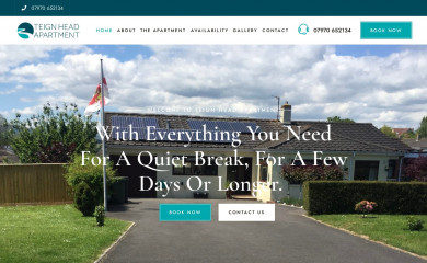 teign-head-apartment.co.uk screenshot