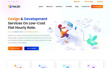 tek2d.com screenshot