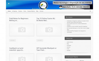 teloeseciarecife.com.br screenshot