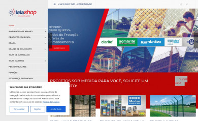 telashop.com.br screenshot