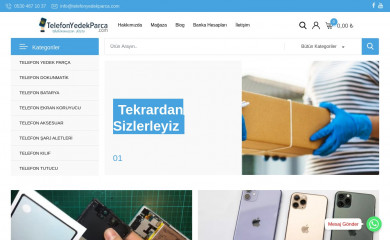 telefonyedekparca.com screenshot