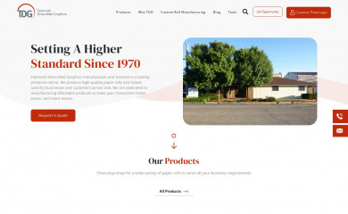 telemarkcorp.com screenshot