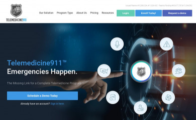 telemedicine911.com screenshot