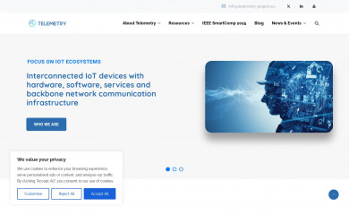 telemetry-project.eu screenshot