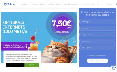 telenet.lv screenshot