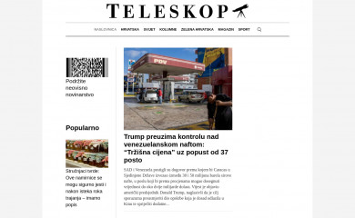 teleskop.hr screenshot
