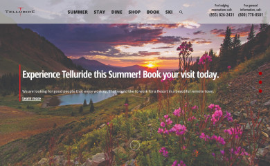tellurideskiresort.com screenshot