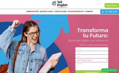 tellenglish.com screenshot