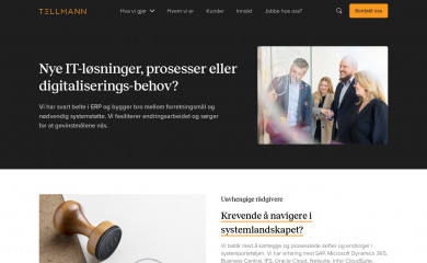 tellmann.no screenshot