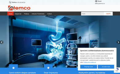 temco.ro screenshot
