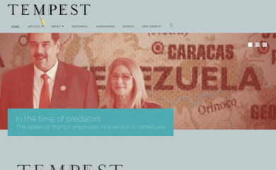 tempestmag.org screenshot