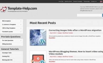 http://template-help.com/ screenshot