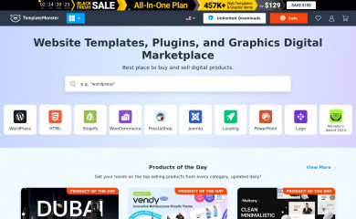 http://www.templatemonster.com/ screenshot