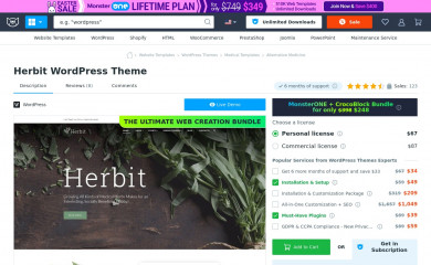 Herbit screenshot