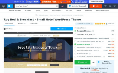 RoyBedAndBreakfast screenshot