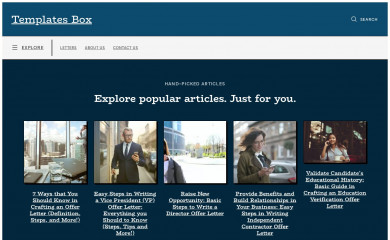 templatesbox.com screenshot