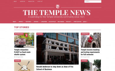 temple-news.com screenshot