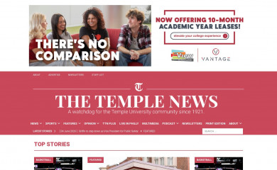 temple-news.com screenshot