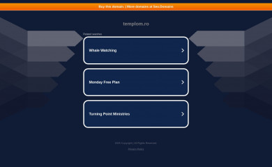 templom.ro screenshot