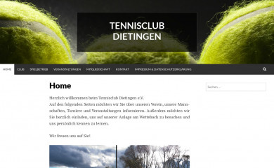 tennisclub-dietingen.de screenshot