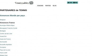tennissables.com screenshot