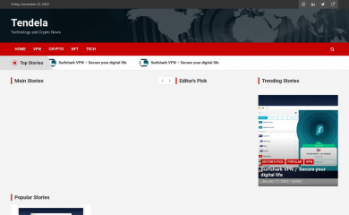 tendela.com screenshot