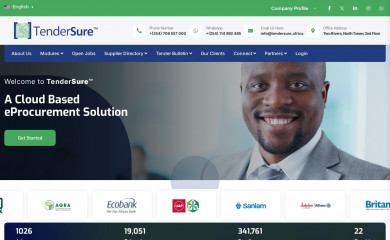 tendersure.co.ke screenshot