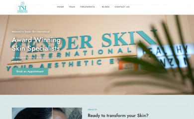 tenderskininternational.com screenshot