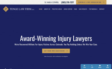 tengelaw.com screenshot