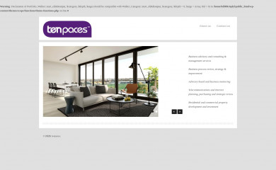 tenpaces.com.au screenshot