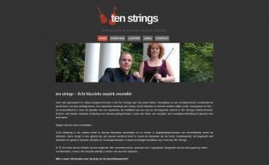 tenstrings.nl screenshot