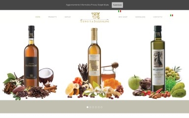tenutaiuzzolini.it screenshot