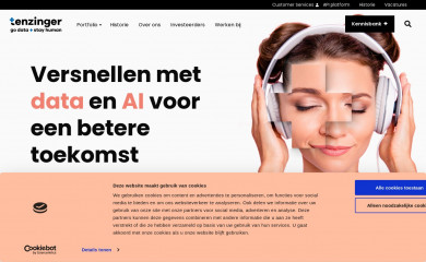 tenzinger.com screenshot