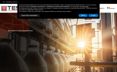 tesmacchinealimentari.com screenshot