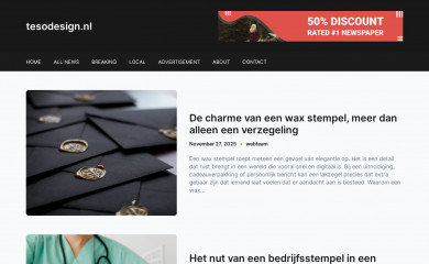 tesodesign.nl screenshot