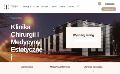 tesoroclinic.pl screenshot