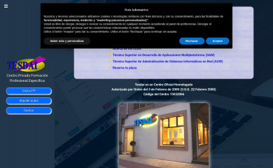 tesdai.com screenshot