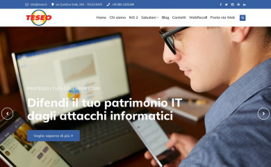 teseo.it screenshot
